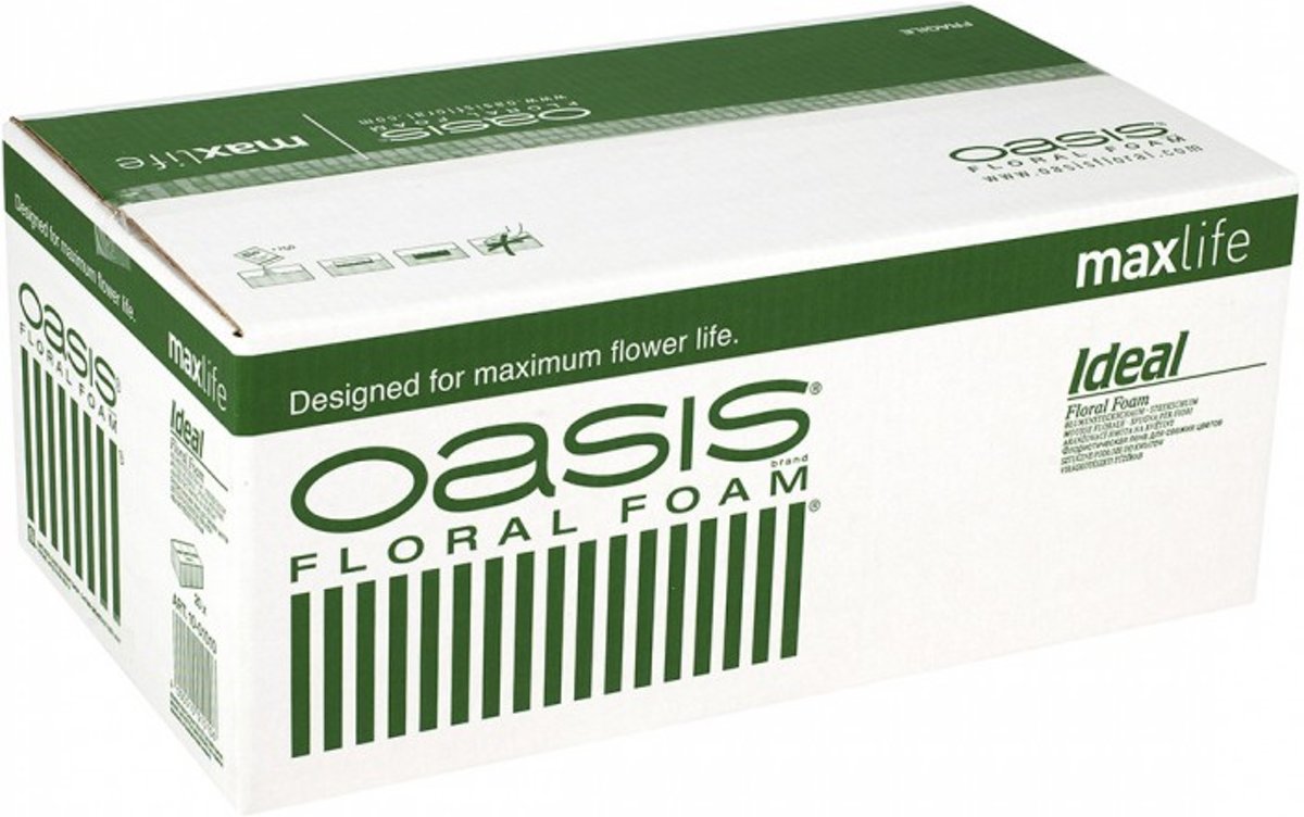 OASIS Floral Foam Steekschuim | Ideal | 20x | 23 x11x8 CM